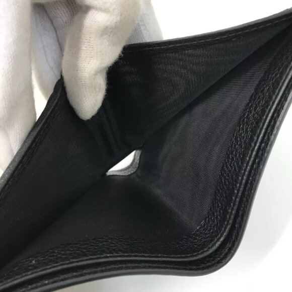 GUCCI 496316 Vintage logo print Compact wallet Folded wallet Unused - Picture 8 of 14